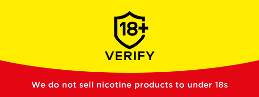 VERIFY 18+ - We do not sell nicotine products to under 18s